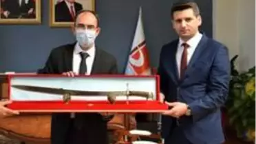 MHP İl Başkanı Yaşar'dan Rektör Beydemir'e ziyaret