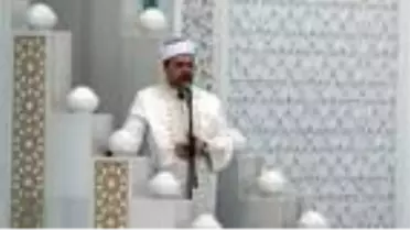Cuma namazı, Ahmet Hamdi Akseki Camii'nde kılındı