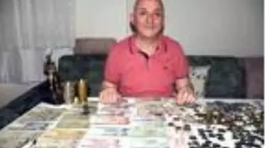 Emekli astsubay, 40 yılda 100 bin TL değerinde para koleksiyonu oluşturdu