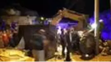 Isparta'da, kontrolden çıkan traktör devrildi: 5 yaralı