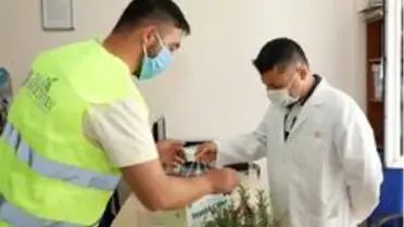 Başkan Yalçın'dan hekim ve diş hekimlerine bayram armağanı