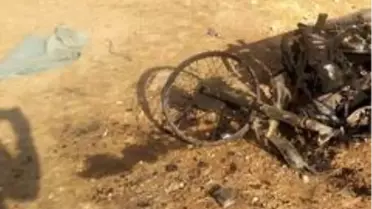 Azez ve Afrin arasındaki yolda bomba yüklü motosiklet patladı