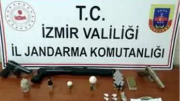 Tire'de jandarmadan uyuşturucu baskını: 4 gözaltı