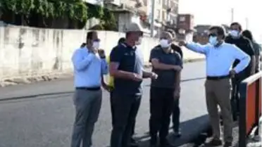 Vali Güzeloğlu çalışmaları denetledi