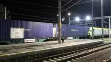 Marmaray hattı ile ilk ihracat treni Almanya'ya ulaştı