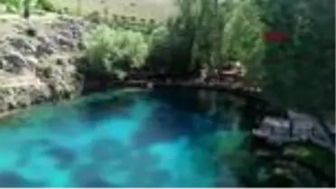 SİVAS-Doğal akvaryum Gökpınar Gölü'nde 'koronavirüs' sessizliği