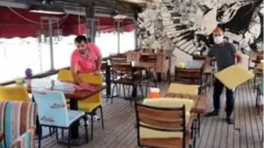Restoran, kafeler ve kahvehaneler açılışa hazırlanıyor