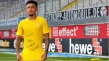 Bundesliga tarihine geçen Jadon Sancho, attığı gol sonrası George Floyd'u andı