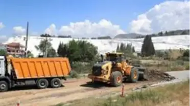 Milyonlarca turistin geçtiği turizm yolu yenileniyor