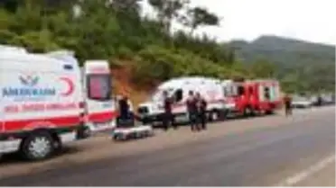 Minibüs şarampole devrildi: 9 yaralı