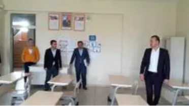 Ağrı Milli Eğitim Müdürü Tekin sınav merkezlerini denetledi