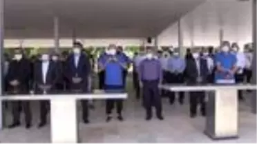 Yeni Malatyaspor Kulübü Başkanı Adil Gevrek'in babası son yolculuğuna uğurlandı