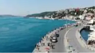 Kısıtlamasız ilk hafta sonunda İstanbullular sahile akın etti