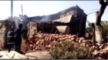 Sobanın patlaması sonucu çıkan yangında 1 kişi öldü