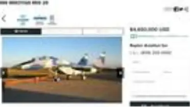 Sahibinden satılık savaş uçakları