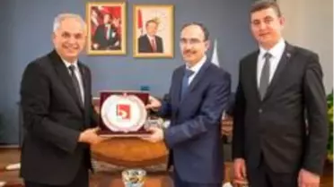 Bayırköy Belediye Başkanı Yaman'dan Rektör Beydemir'e ziyaret