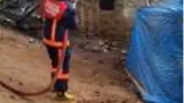 Pütürge'de yangında bir ev küle döndü