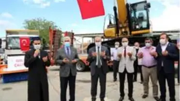 Kütahya İl Özel İdaresi'ne araç ve iş makinesi takviyesi