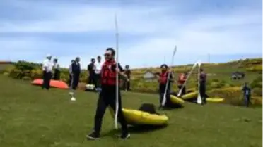 Ordu'nun kartpostallık yaylası 'kano' ile şenlendi
