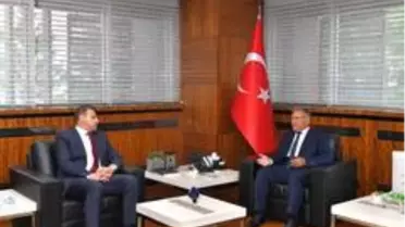 TMSF Başkanı'ndan Başkan Büyükkılıç'a ziyaret