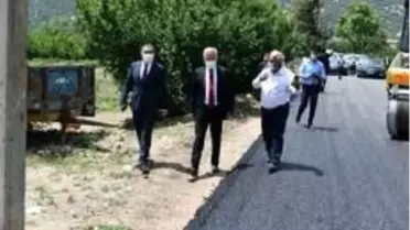 Son dakika haber | Isparta'da köy yolları sıcak asfalta kavuşuyor