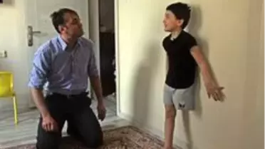 Yürek burkan soru: 'Baba bacağım yok. Koşabilecek miyim?'
