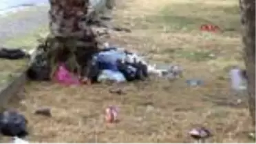 İSTANBUL Mercan sahili, sosyal medya mesajıyla temizlendi