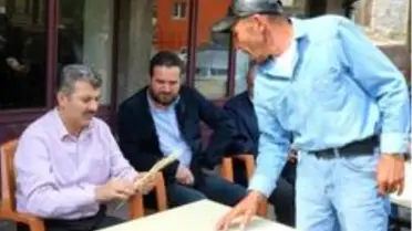 Başkan Altınsoy tarım arazisi zarar gören çiftçiler ile görüştü