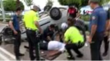 Polis, telefonda kazazedenin eşini sakinleştirdi