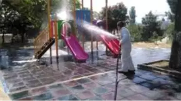 Süleymanpaşa sokak sokak dezenfekte ediliyor