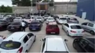 Avukatlar için 'arabalı konser ve sinema etkinliği' düzenlendi