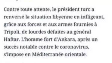 Fransız Le Figaro gazetesi: 'Libya'nın Sultanı Erdoğan'