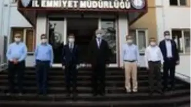 Milletvekili Aydın, Müdür Ergüder'i ziyaret etti