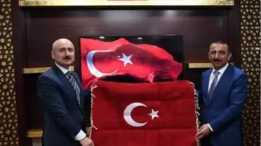 Ulaştırma ve Altyapı Bakanı Adil Karaismailoğlu, Siirt'te incelemelerde bulundu.