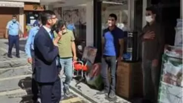 Son Dakika: Başkan Tanğlay'dan esnaf ziyareti