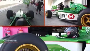 Adventures Dubai: Instagram fenomeni 'Supercar blondie' ile gerçek bir Formula 1 aracı sürdük
