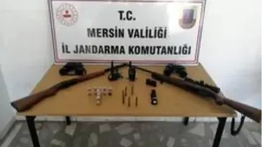 Bozyazı'da kaçak avcılık yapan 2 kişi yakalandı