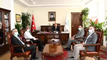 Başkan Yıldırım'dan Vali Çuhadar'a ziyaret