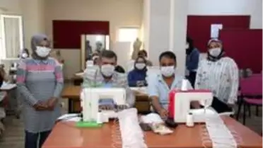 Kepsut'ta maske diken bayanlara teşekkür belgesi