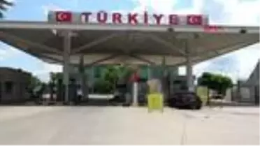 EDİRNE Sınır kapılarından koronavirüs tedbirleri artırıldı; fanlı dezenfekte ünitesi