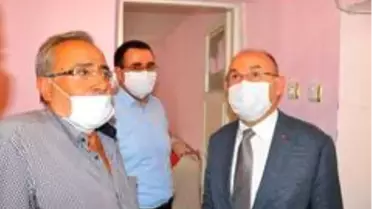 Manisa Valisi Karadeniz depremin merkez üssünde incelemelerde bulundu