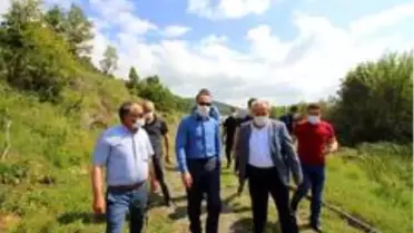 Vali Şentürk, Osmaneli ve köylerinde incelemelerde bulundu