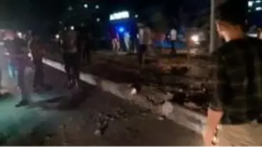 Azez'de patlama