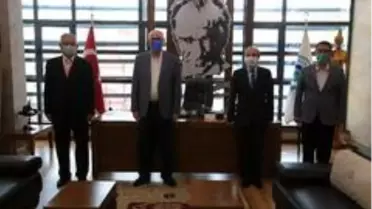 Eskişehir Noter Odası Kazım Kurt'u ziyaret etti