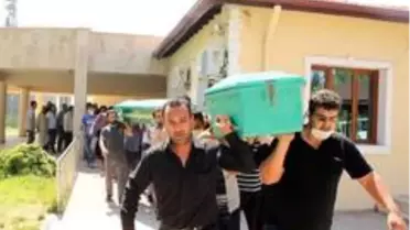 Boğularak ölen baba ve 2 çocuğu toprağa verildi