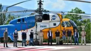 Rus yapımı yangın söndürme helikopteri göreve hazır