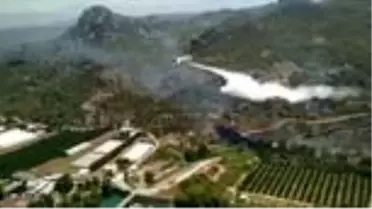Son dakika haberleri | Antalya'da çıkan orman yangını söndürüldü
