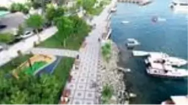 Beykoz'un sahiline sosyal mesafeli bank