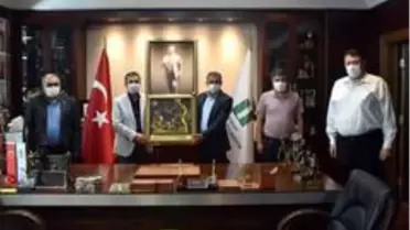 Maden işçileri sendikasından Ataç'a ziyaret
