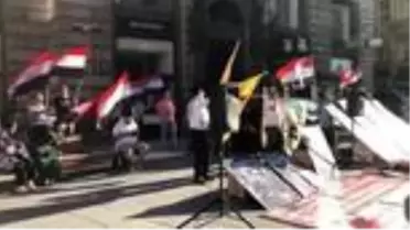 Avusturya'da Mısır Cumhurbaşkanı Sisi karşıtı gösteri